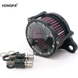 Kit de motor de filtro de aire de motocicleta para Harley <span class=keywords><strong>Sportster</strong></span> <span class=keywords><strong>XL</strong></span> <span class=keywords><strong>883</strong></span> XL1200 1992 1993-2016 Piezas de motocicleta Cnc sistema de filtro de aire - Product Image 2