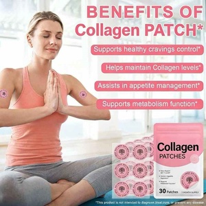 Parche de Colágeno de Marca Privada OEM, Fórmula Personalizada, Suplemento Dietético Transdérmico para el Apoyo al Metabolismo, <span class=keywords><strong>30</strong></span> Parches - Product Image 2