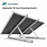 Support de montage solaire en aluminium Neovehicle Chine 6005-T5 anodisé anti-corrosion, installation facile, fabriqué en Chine