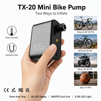 Advanced 150PSI Automatic Mini Bike Pump Brushless Tire Inflator Cordless Digital LCD Fast Charge Type C for Road MTB E Bike
