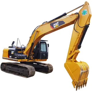 CAT 320D 325DL 320DL 320D2 d'excavatrice de Caterpillar le Japon de haute qualité a utilisé la machine de construction 20ton l'excavatrice cat320d