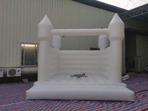 Maison blanche Offre Spéciale de rebond de mariage, château plein d'entrain <span class=keywords><strong>blanc</strong></span> romantique - Product Image 5