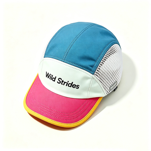 Gorra Deportiva de 5 Paneles con Bloques de Color, Ligera, de Secado Rápido, UPF50+, Unisex, para Senderismo, Viajes, Maratón, Verano - Product Image 4