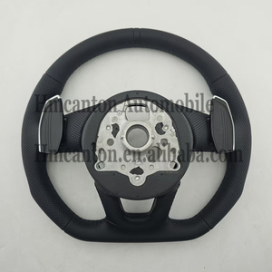 หนังแท้แบบเจาะรู รุ่นยอดนิยมสำหรับพวงมาลัยรถยนต์ออดี้ รุ่น A3 A4 A4L A5 A7L A8 Q5 Q7 B9 A6 R8 - Product Image 4