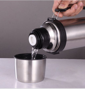 Extérieur Grand Flacon À Vide Double Paroi En Acier Inoxydable Isolé <span class=keywords><strong>Bouteille</strong></span> D'eau Écologique - Product Image 3