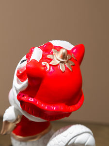 Petites figurines sculptées en résine époxy pour meubles TV et portes d'entrée de véranda – Décorations de Noël – Art populaire - Product Image 5