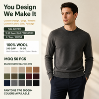 Vente Chaude Pulls Personnalisés pour Hommes Fournisseur en Gros OEM Usine de Vêtements Tricotés à la Mode Fabricant Direct de Pulls Tricotés pour Hommes