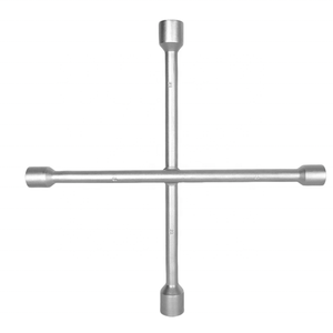 Écrou de roue pliable réparation automobile <span class=keywords><strong>clé</strong></span> à douille croisée durable - Product Image 2