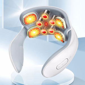 Meilleure vente 2025 masseur intelligent avec compression chauffante masseur électrique EMS en forme de U pour le cou <span class=keywords><strong>et</strong></span> les épaules machine de santé - Product Image 1