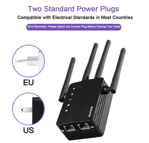 Repetidor WiFi Gigabit de Doble Banda AC, Potente Amplificador de <span class=keywords><strong>Señal</strong></span> Inalámbrica, Extensor para Cobertura de Grandes Áreas - Product Image 3