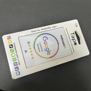Logotipo impreso 213 215 216 424 DNA Social Media Paper Packaging Carte Nfc Avis <span class=keywords><strong>Google</strong></span> Alta calidad 2023 para pedidos personalizados - Product Image 3