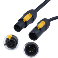 Prise étanche powerCON TRUE1 TOP-Femelle NAC3FX connecteur plomb avec SJOOW 16AWG/3C Heavy Duty cordon
