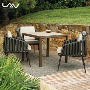 Ensemble <span class=keywords><strong>de</strong></span> meubles <span class=keywords><strong>de</strong></span> <span class=keywords><strong>jardin</strong></span> en rotin / osier <span class=keywords><strong>pour</strong></span> <span class=keywords><strong>terrasse</strong></span>, cour, hôtel, <span class=keywords><strong>jardin</strong></span>, style nordique, canapé d'extérieur, fauteuil lounge - Product Image 5