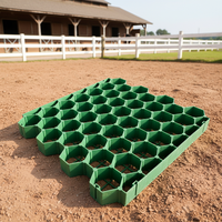 Grille de renforcement en PP pour routes et allées, protection de pente en géocell, pavé de gravier de 5 cm de haut pour parking, allée, jardin, toit