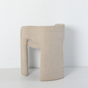 <span class=keywords><strong>Chaise</strong></span> <span class=keywords><strong>de</strong></span> salle à manger <span class=keywords><strong>scandinave</strong></span> moderne avec accent en tissu pour la maison, le bureau, le bar à domicile, les hôtels résidentiels - Product Image 4