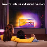Tiras de Luces LED Joystar de 5M para Sincronización de TV con Retroiluminación RGB-IC Inteligente de 6W y Control por Interruptor USB, Tiras de Luces Sincronizadas con Cámara con Sensor AR