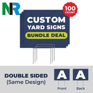 Customized Corrugated <b>PVC</b> <b>Board</b> for Outdoor Advertising Various Shape Printed Waterproof Signs PP Yard Display Packaging Cutting - Product Image 5