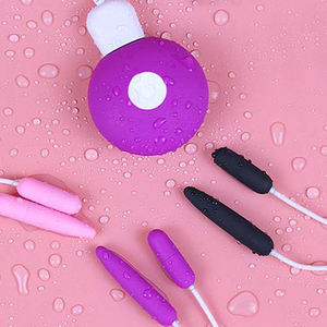 Kostenlose Individuelle Verpackung - Vibrierender Bullet-Ei-Vibrator Klitoris-Massage Anal-Vagina-Pussy-Harnröhren-Stimulation Sexspielzeug - Product Image 3