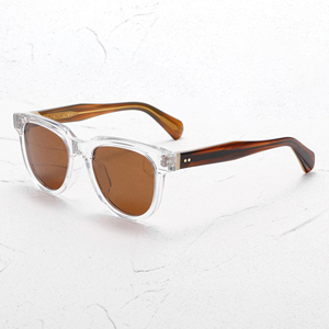Gafas de Sol Polarizadas con Protección UV 400, Montura de Acetato, Marca Italiana, Personalizables, Ligeras, Visión Nocturna, Anti-Radiación, para Mujer - Product Image 3