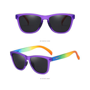 Occhiali da Sole Sportivi DUBERY Polarizzati UV400 con Montatura Completa Unisex, Trendy <span class=keywords><strong>in</strong></span> Verde/<span class=keywords><strong>Rosa</strong></span> e Rosso - Product Image 5