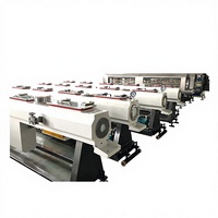 Línea de Extrusión de Tuberías de Plástico Controlada por PLC, Máquina para Fabricar Tuberías de Conducto Eléctrico de PVC