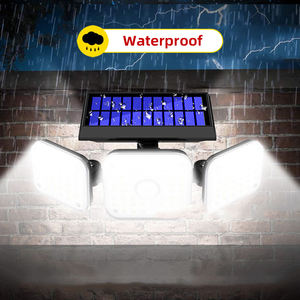 太阳能庭院灯户外防水Led运动传感器壁灯可充电灯LED带PIR传感器的太阳能灯 - Product Image 4