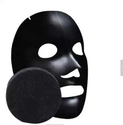 Máscara descartável de folha, máscara de papel de algodão para cuidados com a pele, máscaras embutidas, máscara natural de beleza