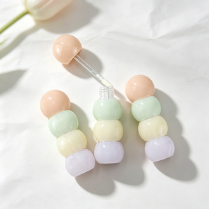 Tube de brillant à lèvres de 3,5 ml en gros, contenant vide pour rouge à lèvres en forme de Tanghulu mignon, emballage personnalisé pour brillant à lèvres cosmétique - Product Image 4