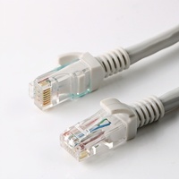 Cable de Conexión Ethernet CAT6 CAT6A RJ45 UTP de 0.5m-20m, MOQ Bajo, para Red LAN, Router de Computadora, Cobre Puro, Certificado CE