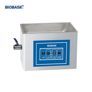Biobase China Ultrasonic Cleaner Duplo Ajustável Frequências Tipo em tempo real display Ultrasonic Cleaner para laboratório