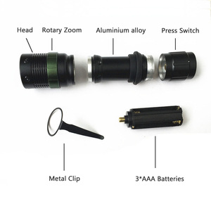 Đèn Pin Chiến Thuật Đèn Pin Cầm Tay Chống Nước 3 Chế Độ Siêu Sáng 1200 Lumens Cho Cắm Trại Ngoài Trời Khẩn Cấp - Product Image 4