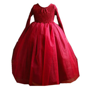 Vestido coreano de fiesta para niñas con cola larga, otros prendas de vestir para bodas, de nuevos productos, buscando distribuidor - Product Image 1
