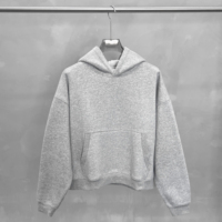 Ensemble de survêtement molletonné épais 380 g/m² avec logo personnalisé, coupe oversize, streetwear unisexe, sweat à capuche et pantalon de jogging, OEM ODM