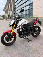 Moto de rue Haojue DR160S 160cc, légère et durable, idéale pour la conduite urbaine et rurale, capacité de transport de marchandises, vitesse maximale >80 km/h, disponible