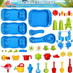 <span class=keywords><strong>Table</strong></span> d'<span class=keywords><strong>activité</strong></span> de l'<span class=keywords><strong>eau</strong></span> de sable enfants plage été jouets <span class=keywords><strong>Table</strong></span> de jeu avec roue à <span class=keywords><strong>eau</strong></span> moules seau pelle pour enfants tout-petits - Product Image 3