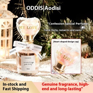 ของขวัญวันวาเลนไทน์ ขวดแก้วรูปหัวใจ น้ำหอมผู้หญิง 50 มล. กลิ่นหอมติดทนนาน กลิ่นดอกไม้ น้ำหอมสำหรับผู้หญิง - Product Image 3