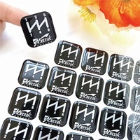 3D Marke Logo Harz Aufkleber benutzer definierte wasserdichte Gel 3D Kuppel Epoxidharz Aufkleber Druck