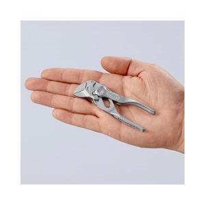 KNIPEX - 86 04 100 BK Alicates llave XS superficie rugosa cromada 100 mm - EAN 4003773087298 ALICATES Y CORTADORES - Product Image 5