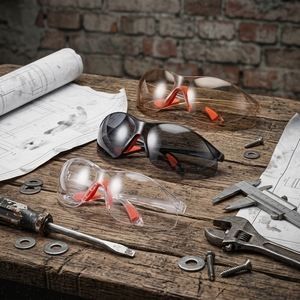 Gafas Protectoras para <span class=keywords><strong>Ojos</strong></span>, <span class=keywords><strong>de</strong></span> Venta Caliente en China, para Uso en Construcción y Trabajo - Product Image 4