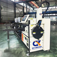 Machine de découpe laser de tubes et petits tuyaux à commande simple pour le découpe d'aluminium et le traitement léger avec alimentation automatique