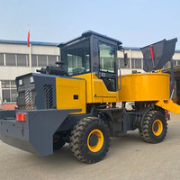 Camion malaxeur à béton autochargeur compact de 1m³, 2m³, 2,5m³, 3m³, 4m³, 5m³, 6m³ – Prix du tambour