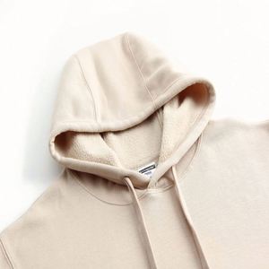 Sweat-shirts à capuche pour hommes, personnalisés avec logo, de haute qualité, surdimensionnés, style streetwear, en coton lourd 550 g/m² - Product Image 4