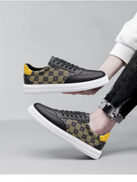 Vente en gros directe usine : Baskets basses imprimées pour hommes, Chaussures de créateur pour hommes