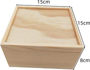 Caja <span class=keywords><strong>de</strong></span> almacenamiento <span class=keywords><strong>de</strong></span> madera <span class=keywords><strong>de</strong></span> pino sin terminar Tapa deslizante Contenedor <span class=keywords><strong>de</strong></span> caja <span class=keywords><strong>de</strong></span> madera natural en blanco personalizado para aceites esenciales <span class=keywords><strong>de</strong></span> joyería - Product Image 3