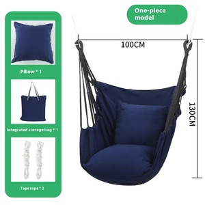 Sillón Colgante de Lona para Adultos, Ideal para Dormitorios Universitarios, Columpio Tipo <span class=keywords><strong>Hamaca</strong></span> para Relajarse en el Dormitorio - Product Image 5