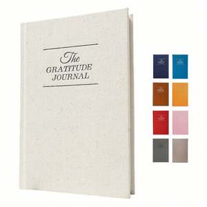 Custom Print Diary with logo Hardcover Linen Fabric Cover Green <b>A5</b> <b>Lined</b> Monthly goal Journal Planner Writing <b>Notebooks</b> - Product Image 1