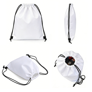 Lightweight Waterproof Sports Gym Storage Durable Multi Color Polyester <b>Drawstring</b> <b>Backpack</b> Bags - Product Image 3
