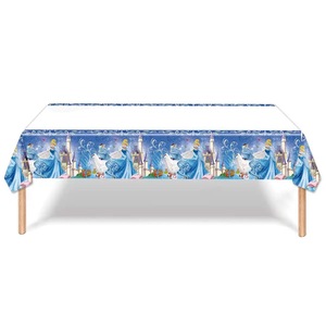 Fournitures de fête sur le thème de la princesse <span class=keywords><strong>Cendrillon</strong></span> pour l'anniversaire d'une fille, ballons, bannière, gobelets, assiettes, <span class=keywords><strong>Cendrillon</strong></span>, ensembles de vaisselle jetable - Product Image 5
