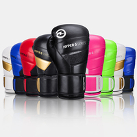 Gants de boxe en cuir de combat de mélange d'avantage de haute qualité gants de boxe de dessin animé livraison directe gants de boxe