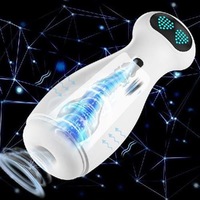 Hot Robot Shape Männlicher Mastur bator Vibration Pocket Pussy Echte Vagina Oral Masturbation Cup Mann Adult Vagina Sexspielzeug für Männer